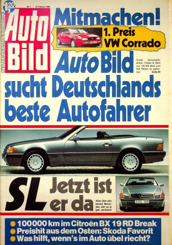 Deckblatt Auto Bild (07/1989)